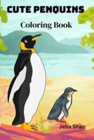 Cute Penguins Coloring Book