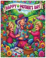 Mothers Day Stress Relief Fun Coloring Book