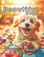 Beautiful Dogs Coloring Book