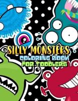 Silly Monsters Coloring Book For Toddlers