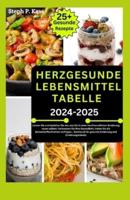 Herzgesunde Lebensmittel Tabelle 2024-2025