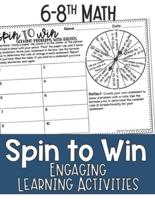 Math Games for Sixth, Seventh Grade, and Eighth Grade