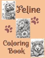 Feline Coloring Book
