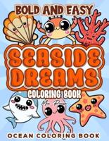 Ocean Bold and Easy Coloring Book