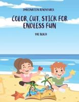 Imagination Adventures Color, Cut, Stick for Endless Fun the Beach