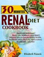 30-Minute Renal Diets Cookbook