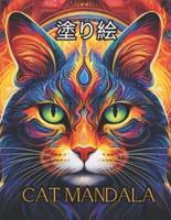 Cat Mandala 塗り絵