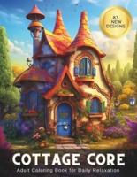 Cottage Core Adult Coloring Book