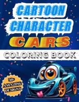 Cartoon Character Cars Coloring Book