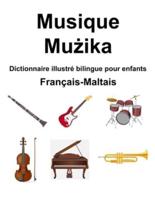Français-Maltais Musique / Mużika Dictionnaire Illustré Bilingue Pour Enfants
