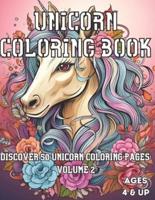 Unicorn Coloring Book Volume 2