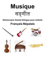 Français-Népalais Musique Dictionnaire Illustré Bilingue Pour Enfants