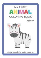 My First Animal Coloring Book