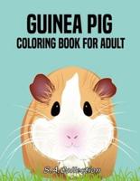 Guinea Pig Coloring Book For Adult