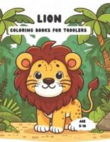 Lion Coloring Books for Toddlers