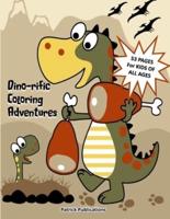 Dino-Rific Coloring Adventures Kids Dinosaur Coloring Book