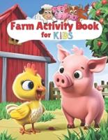 Farm Activity Book for Kids