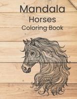 Mandala Horses Coloring Book