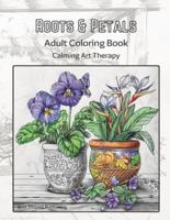 Roots & Petals - Adult Coloring Book