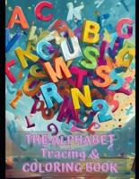 Alphabet Tracing & Coloring Book