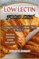 Low Lectin Food List