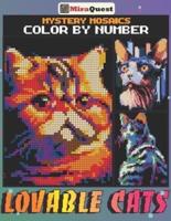 Mystery Mosaics Color By Number Lovable Cats