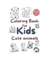 A Gorgeous 40+ Animals Coloring Book For Kids, Teens & Adults!!