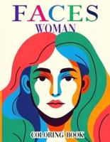 Faces Women Coloring Book