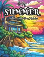 Country Summer Coloring Book For Adults