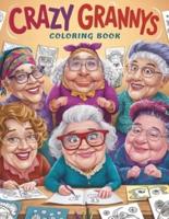 Crazy Grannys Coloring Book