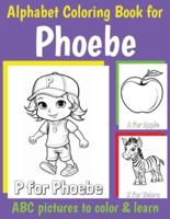 Phoebe Personalized Coloring Book