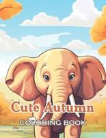 Cute Autumn Coloring Book for Kids