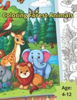 Coloring Forest Animals