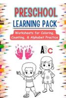 Preschool Learning Pack
