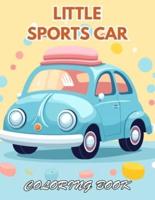 Little Sports Car Coloring Book