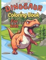 Dinosaur Coloring Book for Kids.
