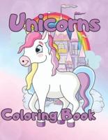 Unicorns Coloring Book.