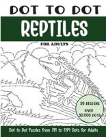 Dot to Dot Reptiles for Adults
