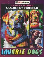 Mystery Mosaics Color By Number Lovable Dogs