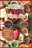 High Fiber Food List