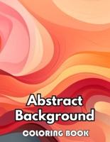 Abstract Background Coloring Book for Adults