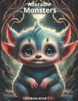 Adorable Monsters Coloring Book