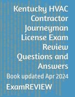 Kentucky HVAC Contractor Journeyman License Exam Review Questions and Answers