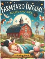 Farmyard Dreams Coloring Book Adults and Kids