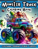 Monster Truck Coloring Book