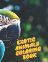 Exotic Animals Coloring Book