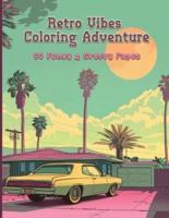 Retro Vibes Coloring Adventure