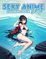 Sexy Anime Girls Coloring Book