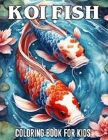 Koi Fish Coloring Book For Adults