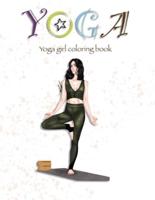 Yoga Girl Coloring Book